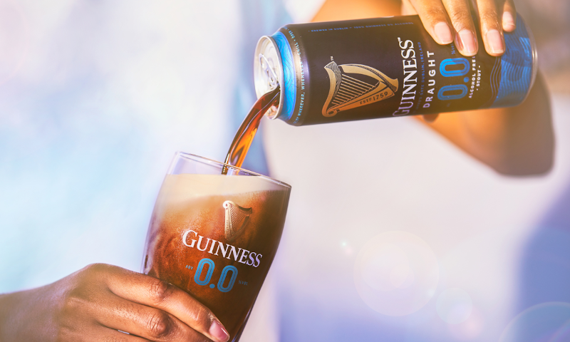 Guinness 0.0% inschenken